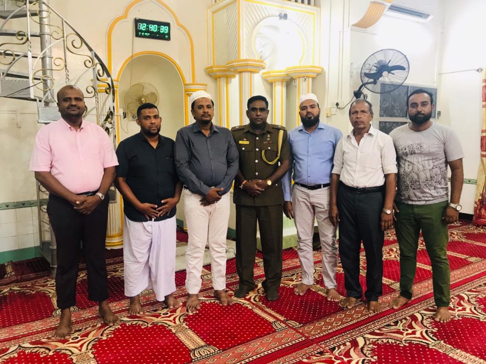 New Prison Superintendent Visited to Jami Us Salam Jummah Masjid